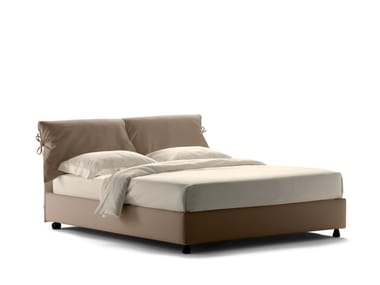 NATHALIE - Double bed with removable cover by Flou