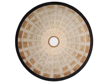 NEW SACRESTY DOME - Round velvet rug by Opinion Ciatti