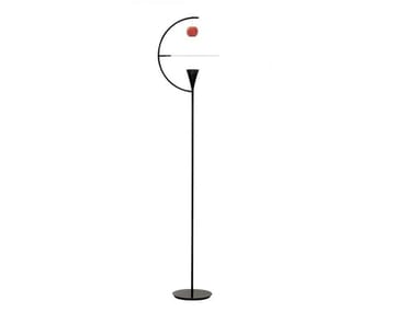 NEWTON - LED chrome plated floor lamp by Nemo