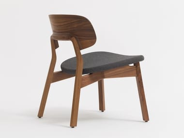 NONOTO LOUNGE - Solid wood easy chair by Zeitraum