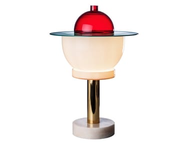 NOPURAM - Blown glass table lamp by Venini