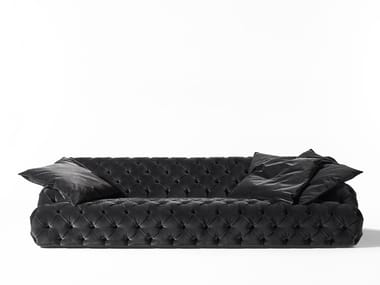 NORTON CAPITONN? - Tufted fabric sofa by Meridiani