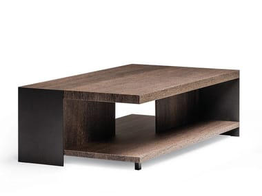 NOTH - Square wooden coffee table by Arketipo