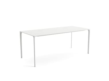 NUUR - Rectangular office desk by Arper