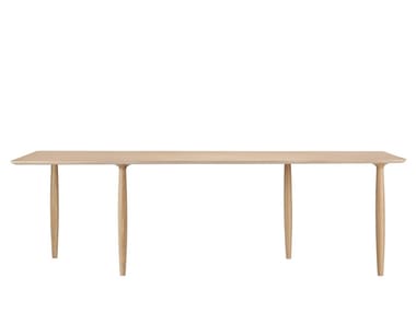 OKU - Rectangular oak dining table by NORR11