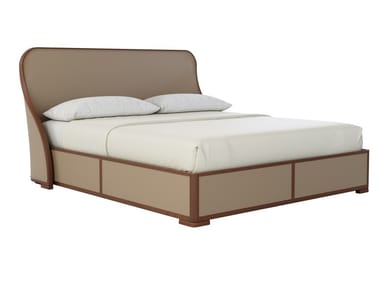 ORLANDO - Double bed with upholstered headboard by Morelato