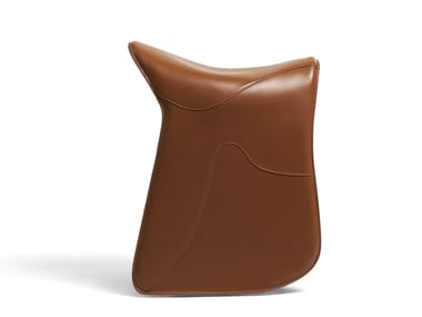 PEPE - Tanned leather stool by Opinion Ciatti