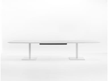 PLANO 2 - Rectangular meeting table by Pedrali