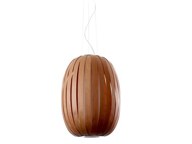 POD - Handmade wood veneer pendant lamp by LZF