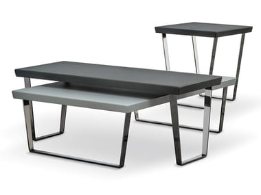 PONTE - Rectangular MDF coffee table by Bodema