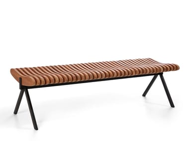 PRELUDE TEAK - Teak garden bench by Per/Use