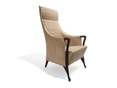 PROGETTI FASHION - High-back armchair by Giorgetti