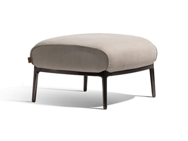 ARCHIBALD - Fabric footstool by Poltrona Frau