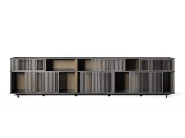 LLOYD - Oak sideboard by Poltrona Frau