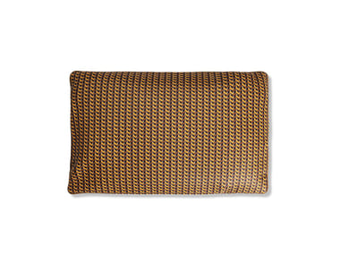 MOTIF - Rectangular leather cushion by Poltrona Frau