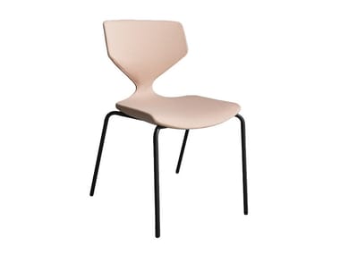 QUO 910.21 - Stackable fabric chair by Tonon