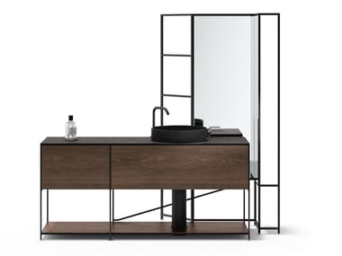 R.I.G. MODULES - BATHROOM 03 - Sectional vanity unit by DE PADOVA