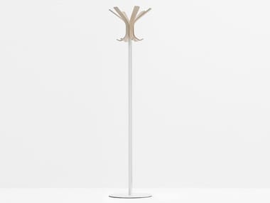 RAY 5166 - Wooden coat stand by Pedrali