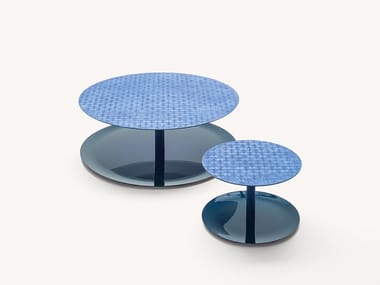 REEL - Wooden coffee table / bedside table by Paola Lenti