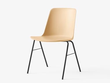 RELY HW26 - Stackable polypropylene chair by &tradition