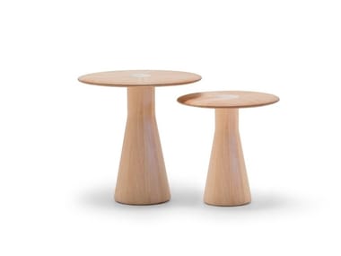 REVERSE OCCASIONAL WOOD - Low ash coffee table by Andreu World