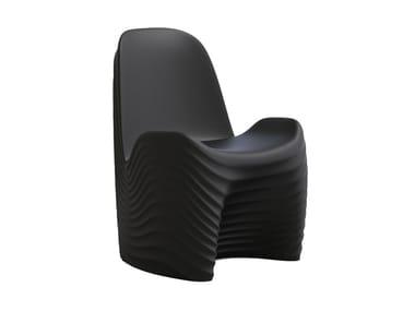 RIVER - Upholstered polyurethane garden chair by Tonon