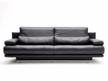 ROLF BENZ 6500 - Leather sofa by Rolf Benz