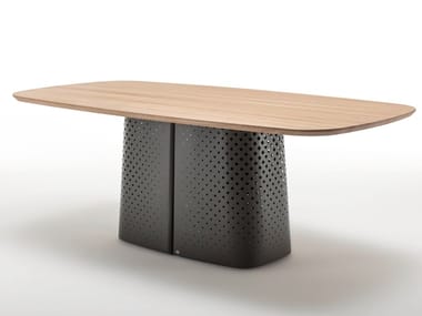 ROLF BENZ 929 - Rectangular wooden table by Rolf Benz