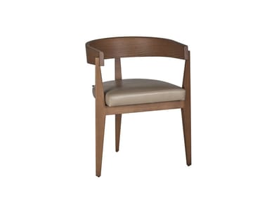 RONSON - Ash chair with armrests by Morelato