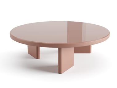 ROOPA - Round coffee table by Arper