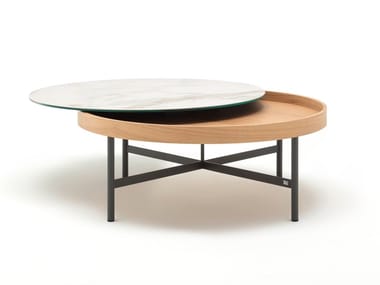 ROLF BENZ 8290 - Round coffee table by Rolf Benz