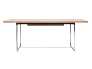 S 1072 - Extending rectangular table by Thonet