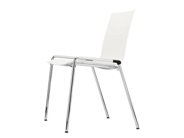 S 260 - Stackable plastic training chair by Thonet