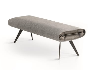 SADDLE - Upholstered fabric bench by Bonaldo