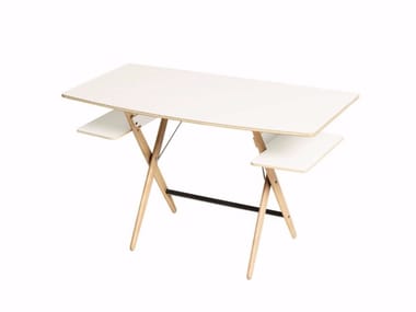 SCRITTARELLO - Laminate writing desk by DE PADOVA