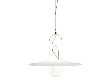 SETAREH GLASS - LED blown glass pendant lamp by FontanaArte