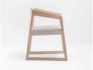 SIGN 455 - Solid wood chair by Pedrali