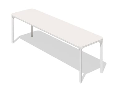 SLIM - Ceramic garden bench by Sovet Italia