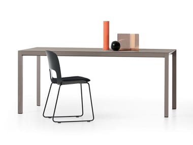 SOFFIO - Rectangular table by Pianca