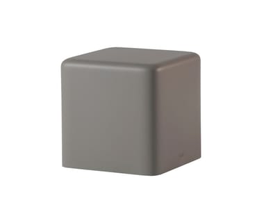 SOFT CUBE - Square polyurethane pouf by Slide