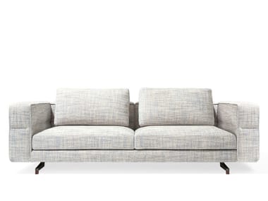 SOHO - 2 seater fabric or leather sofa by Giorgetti