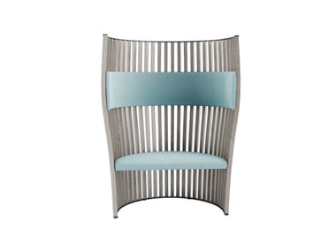 SOUTHBEACH - Birch armchair by Tacchini