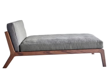 SOVA - Fabric Chaise longue by more