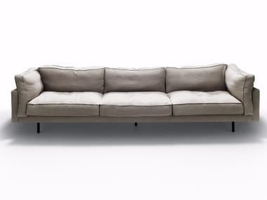 SQUARE '16 - 3 seater fabric sofa by DE PADOVA