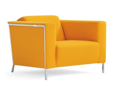 STEEL - Armchair with armrests by Moroso