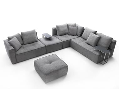 STRAUSS PIZZICATO - Sectional fabric sofa by Flexstyle