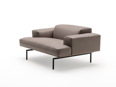 SUMO - Armchair with armrests by Living Divani