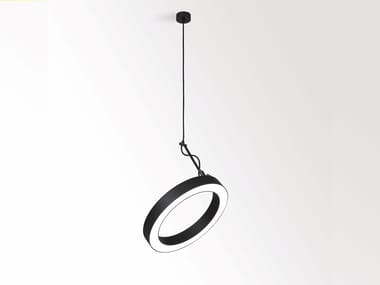 SUPER-OH XS C - LED dimmable metal pendant lamp by Delta Light