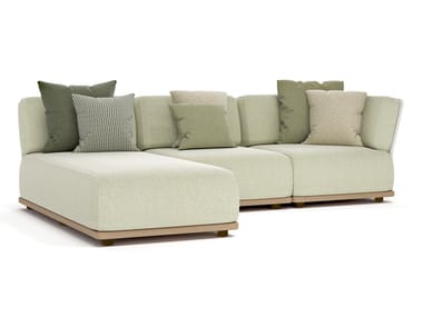 SWITCH - Modular fabric garden sofa by Atmosphera