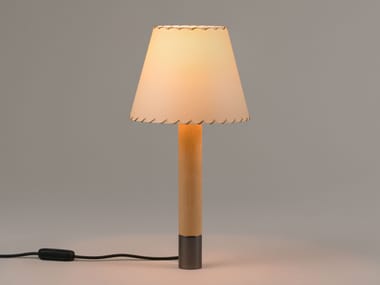 B?SICA M1 - LED birch table lamp by Santa & Cole